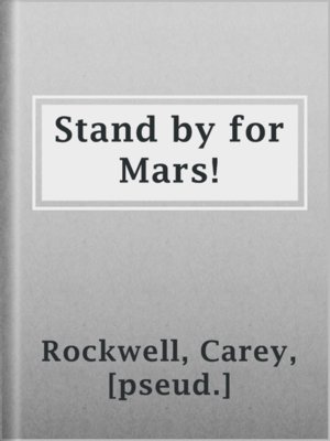 cover image of Stand by for Mars!